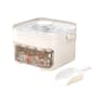 Cube Press Ice Maker With Storage Bin  Easy Release Lid 4