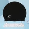 Kids  Adults Waterproof Silicone Swim Cap With Ear Protection 5