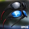 Advanced Polarized Sports Sunglasses For Men  Women Outdoor Performance Wrap 6