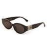 Luxe Oval Sunglasses For Women  Men Vintage Designer Fashion Shades 5