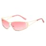RetroShield Oversized Gradient Steampunk Sunglasses For Women  Men 11