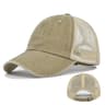 Washed Cotton Unisex Baseball Cap Trucker Hat Adjustable Plain Everyday Sun Protection Hat 9