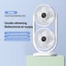 Rechargeable USB Desktop Fan Portable Mini Rotating Air Cooler For Office Home  Travel 5