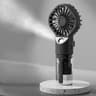 Portable Mist Fan Handheld Humidifier Fan USB Rechargeable Mini Cooling Fan 6