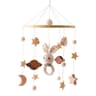 Revolving Music Box For Newborns Baby Crib Imitation Wood Color Hanging Rattle Baby Soothing Musica 6