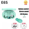 True Wireless Bluetooth Earbuds With Noise Cancellation  LED Power Display 7
