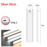 Wireless LED Motion Sensor Light USB Rechargeable Under Cabinet Lighting For Kitchen Closet  Wardro 6
