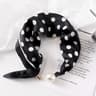 Elegant Silk Neck Scarf With Pearl Buckle For Women Lightweight Printed Neckerchief 8