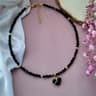 Vintage Heart Pendant Necklace With Crystal Zircon Boho Chain For Women 4