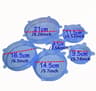 Silicone Stretch Lids Reusable Food Covers For Bowls Cans  Containers Airtight Kitchen Set 6