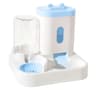 Cat Water Fountain Double Pet Bowl With Automatic Water Dispenser 8