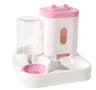 Cat Water Fountain Double Pet Bowl With Automatic Water Dispenser 3