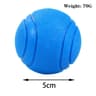 Elastic Dog Chew Ball Rubber Pet Training Ball For Teeth Cleaning  Interactive Play 6