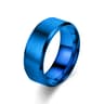 Stainless Steel Ring Matte Wedding Band For Men  Women Couples Jewelry 5