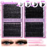 DIY Lash Extension Kit With Cluster Lashes And Bond  Seal For Natural Wispy Volume 5