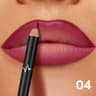 Pudaier Waterproof Lip Liner Matte Long Lasting Non Transfer Lip Pencil Set Shades 5