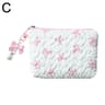 Large Capacity Canvas Makeup Bag With Bow Travel Cosmetic Organizer For Women 6