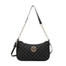 Vintage Crossbody Bag For Women With Gold M Accent PU Leather Shoulder Messenger Purse 6
