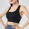 Front Zipper Sports Bra For Women ShockProof High Impact Yoga Bra QuickDry Fitness Top For Running  3