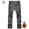 Winter Waterproof Hiking Pants for Men Windproof Outdoor Soft Shell Trekking Pants Warm Camping  Sk