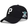 Unisex P Letter Pirate Baseball Cap Cotton Snapback Hat for Men  Women Hip Hop Trucker Design