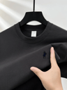 Premium Mens Pure Cotton TShirt Luxury Summer Crewneck Top With Exquisite Pony Embroidery 5