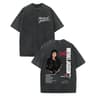 Vintage Michael Jackson Shirt Retro Graphic Rock Tee Oversized Washed Cotton Streetwear 11