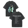 Vintage Michael Jackson Shirt Retro Graphic Rock Tee Oversized Washed Cotton Streetwear 14