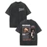 Vintage Michael Jackson Shirt Retro Graphic Rock Tee Oversized Washed Cotton Streetwear 16