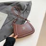 Korean Style Crescent Shoulder Bag  High End Multifunctional Crossbody Handbag 6