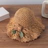 Elegant Womens Summer Sun Hat  Rollable Wide Brim Straw Hat  Crochet Beach Hat For Vacation 6