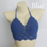 Handmade Crochet Womens Bikini Top Boho Festival Swim Bralette 5