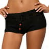 Boho Crochet Knit Shorts For Women Asymmetrical Hollow Out Beach Cover Up Hot Pants 5