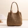 Large Capacity Woven Straw Tote Bag For Summer Beach Vacations And Travel 7