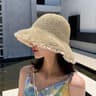 Womens Foldable Crochet Bucket Hat With Lace Detail  Breathable Summer Beach Hat And Stylish Sunsha 5