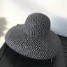Vintage Wide Brim Straw Hat  Breathable Summer Beach Cap For Sun Protection 5