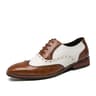 Mens Leather Oxfords Premium Casual Business Shoes For Weddings And Formal Events 6