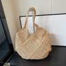 Yarn Hollow Out Large Capacity Summer Shoulder Bag 7