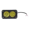 LED Pod Work Light For Motorcycle Truck Offroad Roof Luggage Rack Car Spotlight White Yellow 3