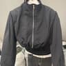 Vintage Women Windbreaker Cropped Jacket  Oversized Streetwear Fashion Top For Women 4