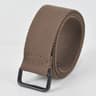 Double Ring Buckle Canvas Belt For Men  Casual Cotton Fabric Free Punch Design 1