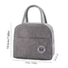 Insulated Bento Lunch Bag  Portable Meal Pack With Aluminum Foil Durable And EasytoClean Perfect Fo 2