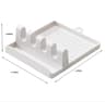 Kitchen Utensil Rack  Pot Lid Holder  SpaceSaving Shelf For Spoons Chopsticks  More 5