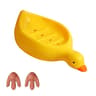 Cute Duck Shaped SelfDraining Soap Dish  Ideal For Bathrooms  Kitchens 4