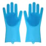 Magic Silicone Dishwashing Gloves  FoodGrade Rubber Scrubber For Kitchen Cleaning NonToxic  Heat Re 5