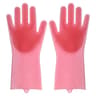 Magic Silicone Dishwashing Gloves  FoodGrade Rubber Scrubber For Kitchen Cleaning NonToxic  Heat Re 6