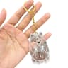 Dog Hair Collection Keychain Charm  Memorial Pet Hair Storage Box For Keepsakes 4