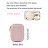 Earphone Storage Case  Compact Zipper Pouch For Cables Chargers  Small Tech Accessories 6