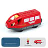 Magnetic Electric Train Set With Doll And Wooden Tracks  Compatible Locomotive For Kids 3