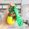 Creative Italian Brainrot Keychain Doll  Fun Ballerina Cappuccino Keyring Gift 5